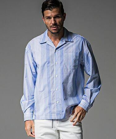 【RESOUND CLOTHING(リサウンドクロージング)】ZACK SHIRTS オープンカラーシャツ(RC37-SH-002)|CAMBIO