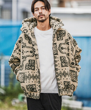 【CAMBIO(カンビオ)】Oversized Hooded Boa Jacket ボアジャケット(CAM25AW-018)｜CAMBIO