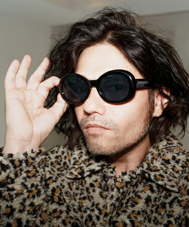【予約販売5月中旬～下旬入荷】【No Rain No Rainbow(ノーレインノーレインボー)】NR oval sunglasses サングラス(NR25W-37)