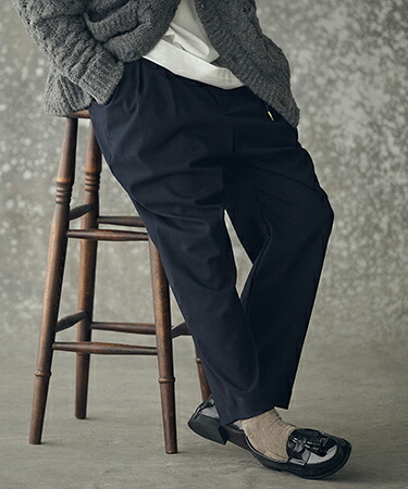 【THEOREM(セオレム)】Routine TR Pants スラックス パンツ(TRM25-P022A)｜CAMBIO