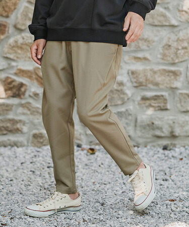 楽天市場】【CAMBIO(カンビオ)】バックリブダックサルエルテーパード