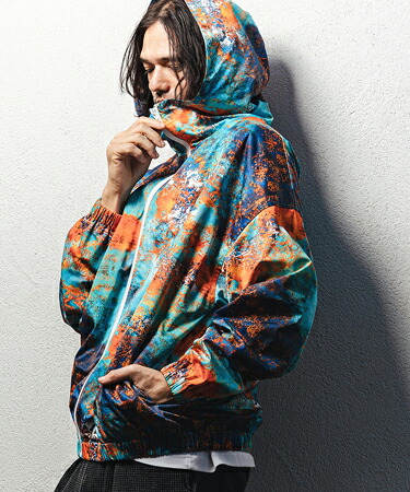 【CAMBIO(カンビオ)】Art Graphic Hooded Jacket フードジャケット(CAM26SS-002)|CAMBIO