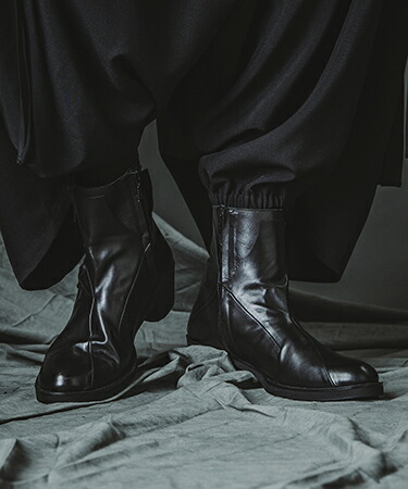 楽天市場】【NO ID.(ノーアイディー)】バックZIPヒールブーツ(844208