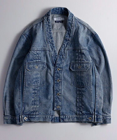 【FDMTL(ファンダメンタル)】【予約販売8月中旬～下旬入荷】 FLARE DENIM JAKCET 3YR WASH デニムジャケット(FA26JK45U)