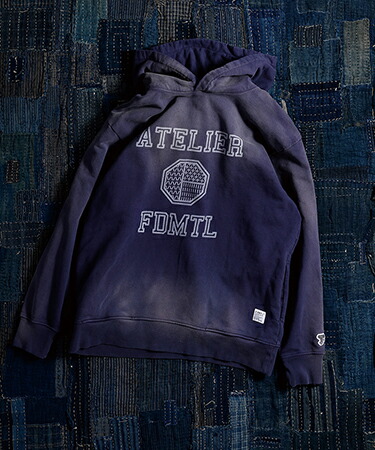 【FDMTL(ファンダメンタル)】【予約販売8月中旬~下旬入荷】 PRINTED SWEAT PARKA 3YR WASH パーカー(FA26CSP31)