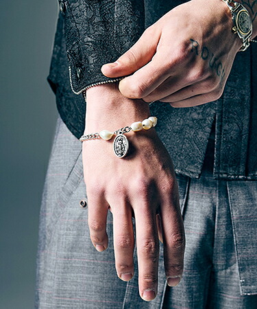 【glamb(グラム)】【予約販売6月下旬～7月上旬入荷】 Maria Pearl Bracelet マリアパールブレスレット(GB0226-AC15)