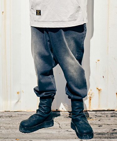 【glamb(グラム)】【予約販売6月下旬～7月上旬入荷】 Knit Denim Pants ニットデニムパンツ(GB0226-P07)