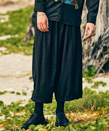 【glamb(グラム)】【予約販売6月中旬～下旬入荷】 Balloon Cropped Slacks バルーンクロップドスラックスパンツ(GB0226-P13)