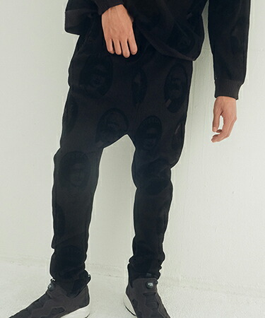 【STOF(ストフ)】【予約販売9月中旬～下旬入荷】Anarchy-Flocky Sarouel Skinny Pants テーパードスキニーパンツ(SF26AW-11)