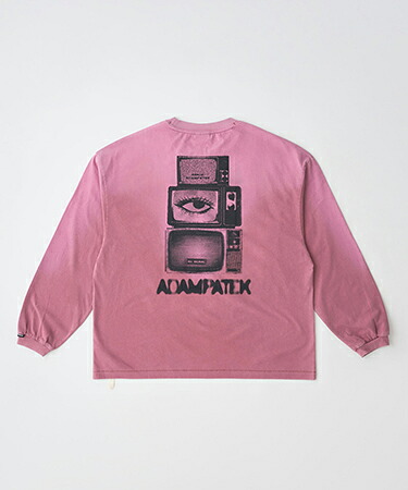 【ADAM PATEK(アダムパテック)】noise aging embroidered long-sleeved T ロングスリーブTシャツ(AP2614023)｜CAMBIO