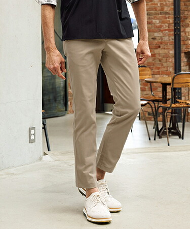 【Maison code 13(メゾンコードサーティーン)】straight chino pants チノパンツ(M26S-27)｜CAMBIO