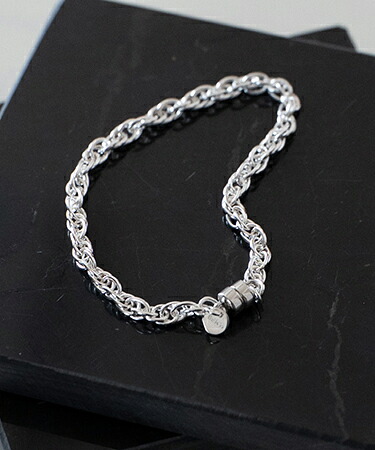 【SENTI(センティ)】【予約販売6月下旬～7月上旬入荷】SPIRAL CHAIN MAG BRACELET スパイラルチェーンマグネットブレス(2504)