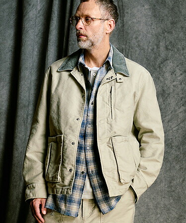 【wjk】【予約販売10月下旬～11月上旬入荷】 heavy moleskin short coverall jacket カバーオールショートブルゾン(2094 co32j)