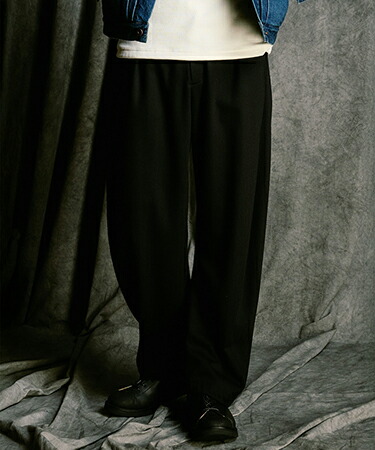 【wjk】【予約販売10月中旬~下旬入荷】 venetian stripe wide banana slacks ワイドバナナスラックスパンツ(5226 wo09j)