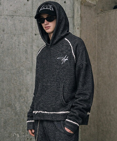 【A Good Bad Influence(ア グッド バッド インフルエンス)】【予約販売9月下旬~10月上旬入荷】ULTIMATE COMFORT PULL OVER HOODIE プルオーバーパーカー(AGBI-26AW-CBHD01)