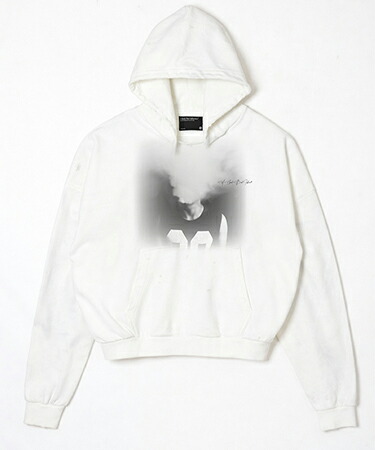 【A Good Bad Influence(ア グッド バッド インフルエンス)】【予約販売9月中旬～下旬入荷】SMOKE FACE HOODIE パーカー(AGBI-26AW-HD08)