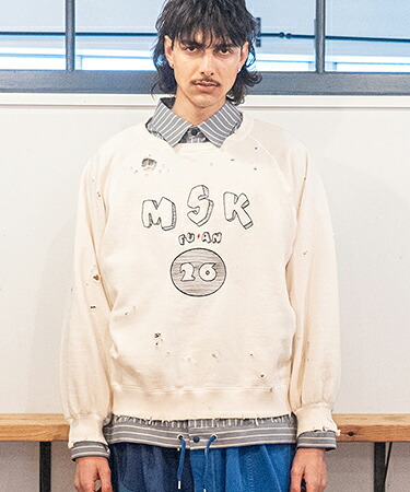 【masterkey(マスターキー)】【予約販売9月中旬～下旬入荷】 VINTAGE WING-SWEAT カレッジスウェット(MK27A-C-23-1)