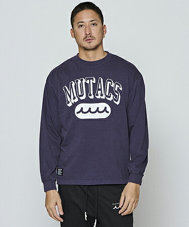 【ACANTHUS(アカンサス)】【予約販売8月中旬～下旬入荷】Shadow College Logo L-S Tee ロングスリーブTシャツ(MA2661)