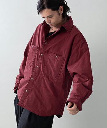 【EGO TRIPPING(エゴトリッピング)】【予約販売10月中旬～下旬入荷】 FLIPPADDING-SHIRTS リバーシブルシャツ(616706)｜CAMBIO