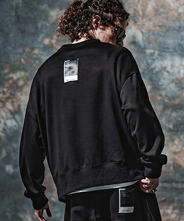 【Jih Nunc(ジーヌンク)】【予約販売10月上旬~中旬入荷】TRポンチ刺繍ロゴプルオーバー(JIH-R1231)|CAMBIO
