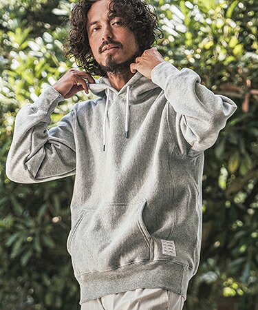 【wjk reluxe】【予約販売10月下旬~11月上旬入荷】 12oz Brushed Fleece Hoodie パーカー(WR26W-23)|CAMBIO