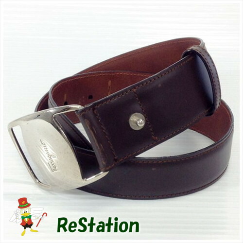 楽天市場】セリーヌ レザーベルト 馬車バックル ヴィンテージ ブラック