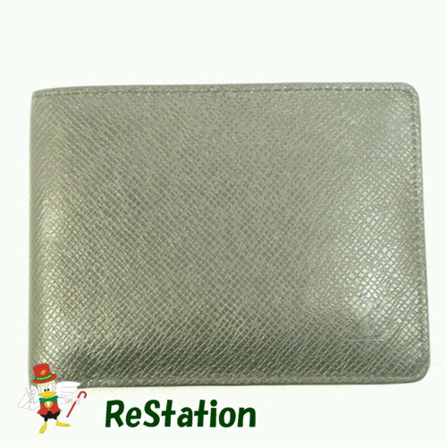 【中古】【送料無料】LOUIS VUITTON タイガ　ノワール　M30531　ポルトフォイユ・ミュルティプル　札入れ｜リサイクルショップリステーション 29,452円