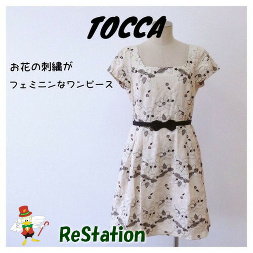 楽天市場】TOCCA トッカ 半袖ワンピース サイズ:0 OPTOGA0260