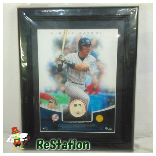 【未使用品】アッパーデック社 松井秀喜 GAME-USED BASEBALL コレクションフレーム