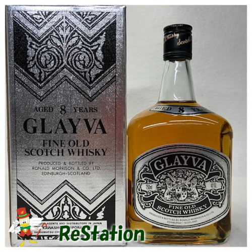 【未成年の飲酒は法律で禁じられています】グレイヴァ ８年 ４３度 ７５０ml スコッチウイスキー箱付き（オールドボトル）