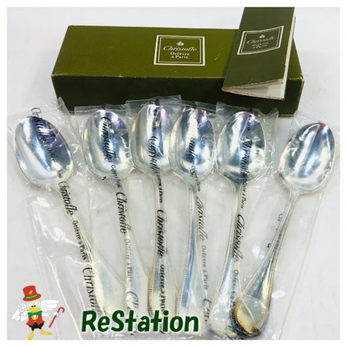 楽天市場】クリストフル パール コーヒー スプーン 6本セット SVメッキ