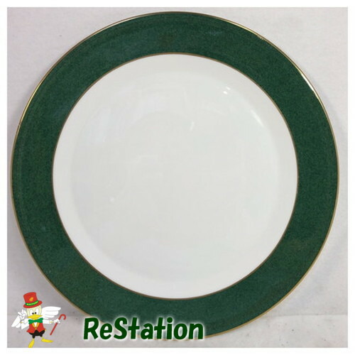 【中古】ウェッジウッド クラウンエメラルド 直径31センチ プレート Wedgewood Crown Emerald 保管キズ【送料無料】