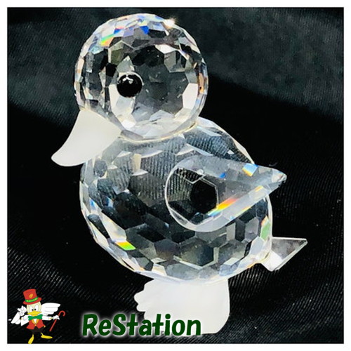 楽天市場】スワロフスキー アヒル クリスタル マルチカラー フィギュア
