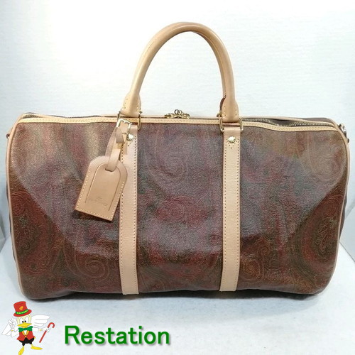 楽天市場】【バッグ】ETRO エトロ ハンドバッグ ボストンバッグ