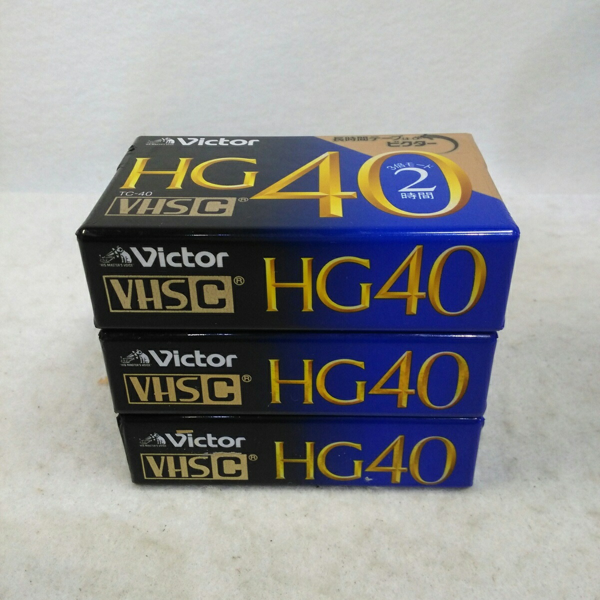 楽天市場】【ビクター】HG VHS-C 40分 ビデオカセットテープ TC-40HGD