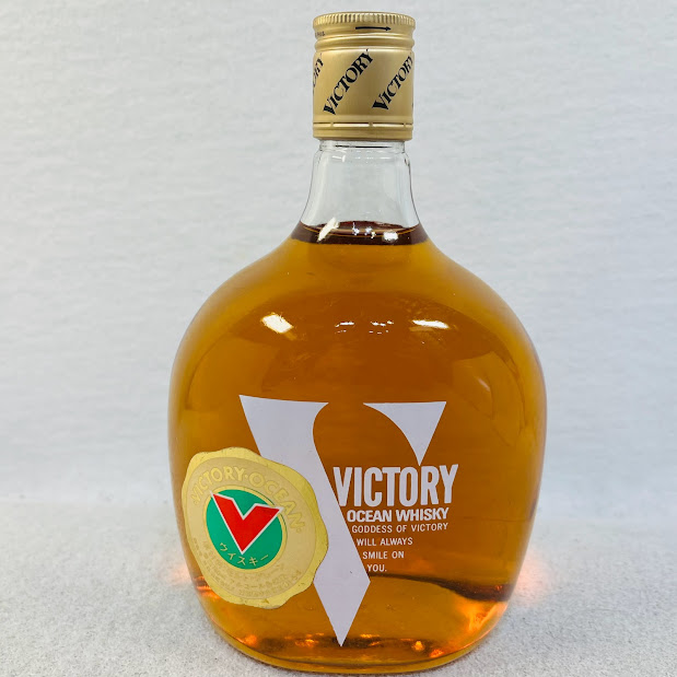 VICTORY OCEAN WHISKY 三楽オーシャンビクトリー 未開栓 オーシャン ウイスキー ヴィクトリー OCEAN WHISKY VICTORY