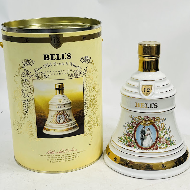 楽天市場】ベル 陶器ボトル 750ml 43% BELL'S Blended Scotch