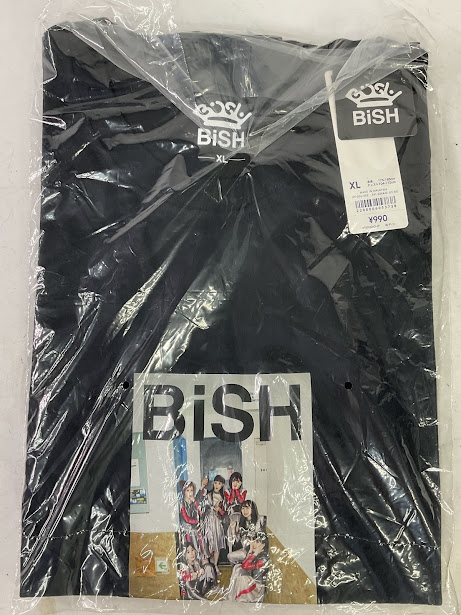 楽天市場】【新品】BiSH lyric Tシャツ NON TiE-UP 黒 XLサイズ  LIVE限定【送料無料】メール便※代引き不可【未使用だから安心です】 : リサイクルショップリステーション