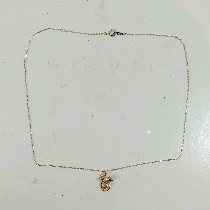 楽天市場】K18 YG ウォルトディズニー ミニー マウス モチーフ