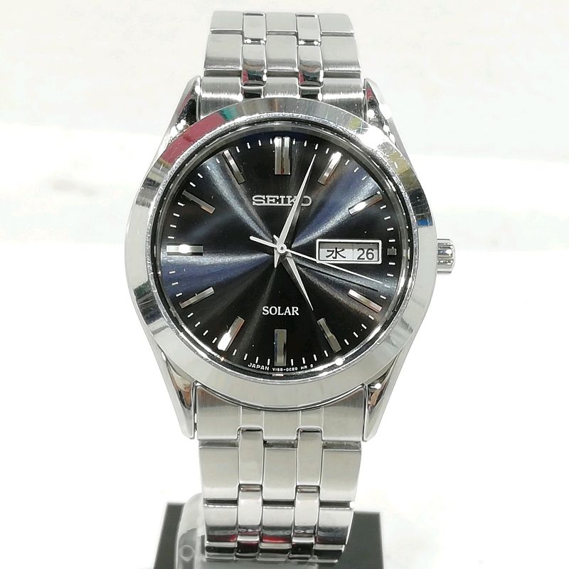 セイコー　メンズ　ソーラー 美品 ソーラー 送料込 セイコー SEIKO ワイアード WIRED メンズ