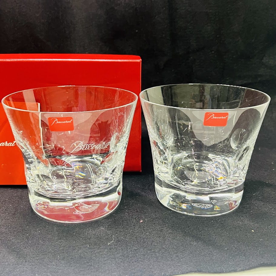 【中古】BACCARAT 2104387 ベルーガ タンプラーありの実 差しわたし10.5*高9.5多情多感 350ml ラージサイズ【貨物輸送無料】