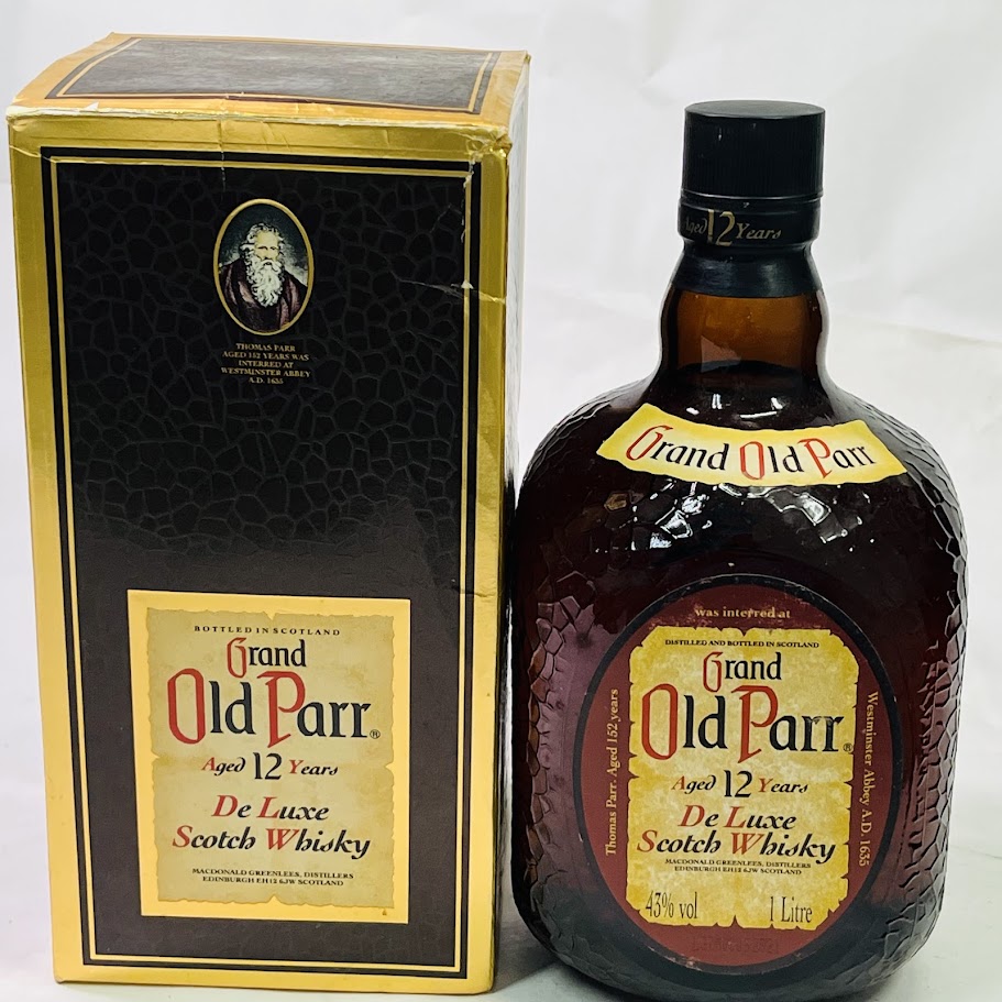 未開栓　旧ラベル　 オールドパー　デラックス 12年 1000ml　2本セット 楽天市場】【送料無料】 オールドパー 12年 2本セット グランド