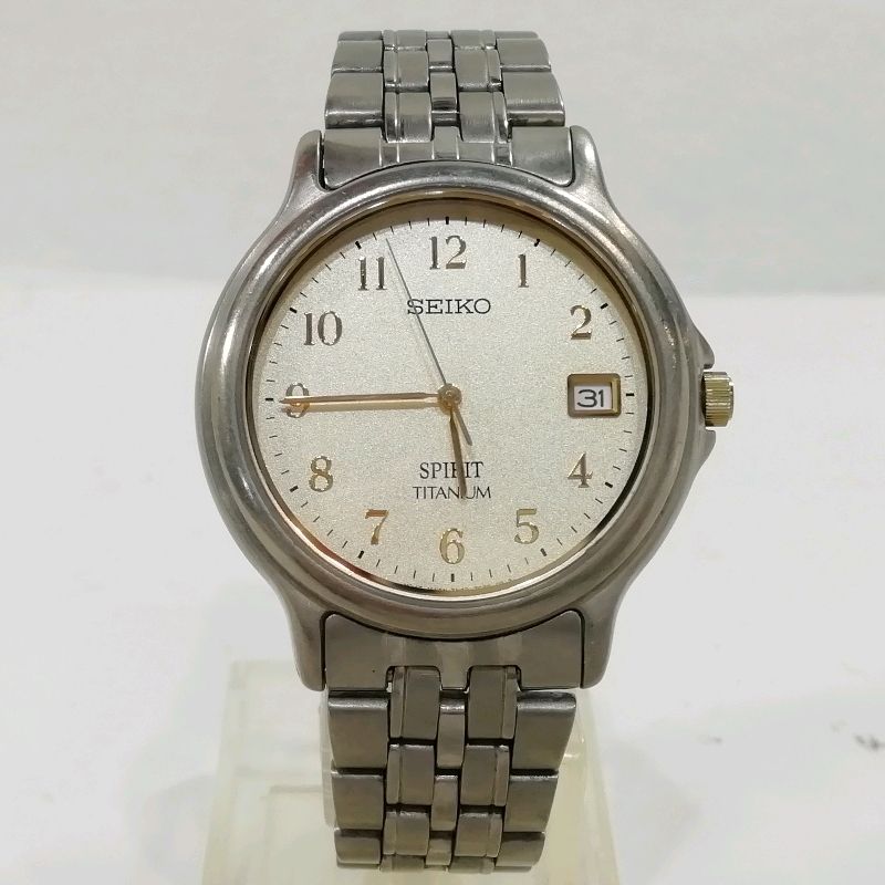 190 SEIKO 時計 メンズ パーペチュアルカレンダー チタニウム 楽天市場】【中古】【送料無料】SEIKO 8F32-00A0 メンズ