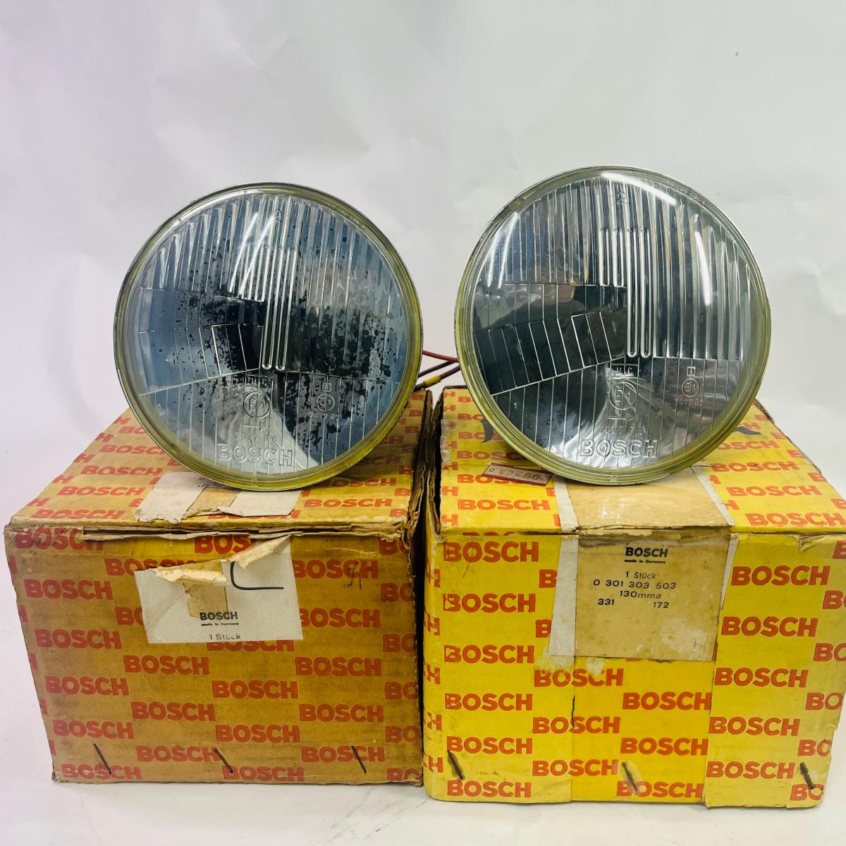 【未使用】ボッシュ ヘッドライト ベンツW108W109 純正ペア 0301303503 7077R8|リサイクルショップリステーション
