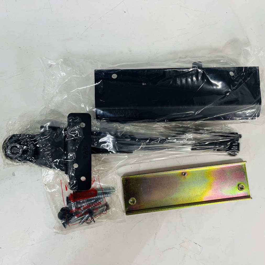 【未使用】不二サッシ　ドアチェック　E8NDC49　2SCHKブラック