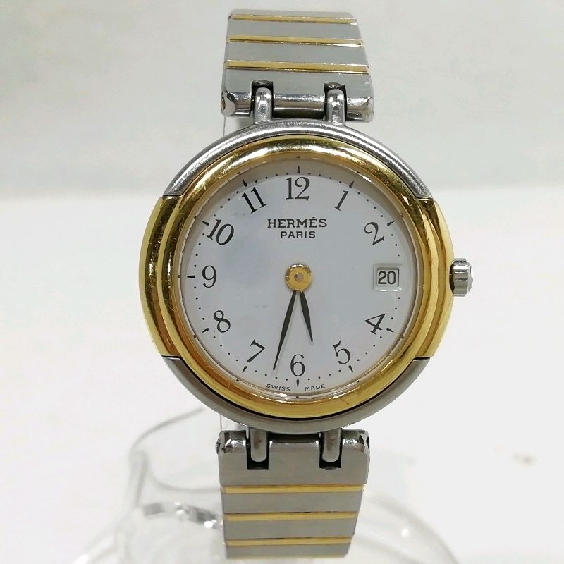 楽天市場】【ウォッチ】HERMES エルメス ウィンザー デイト アイボリー