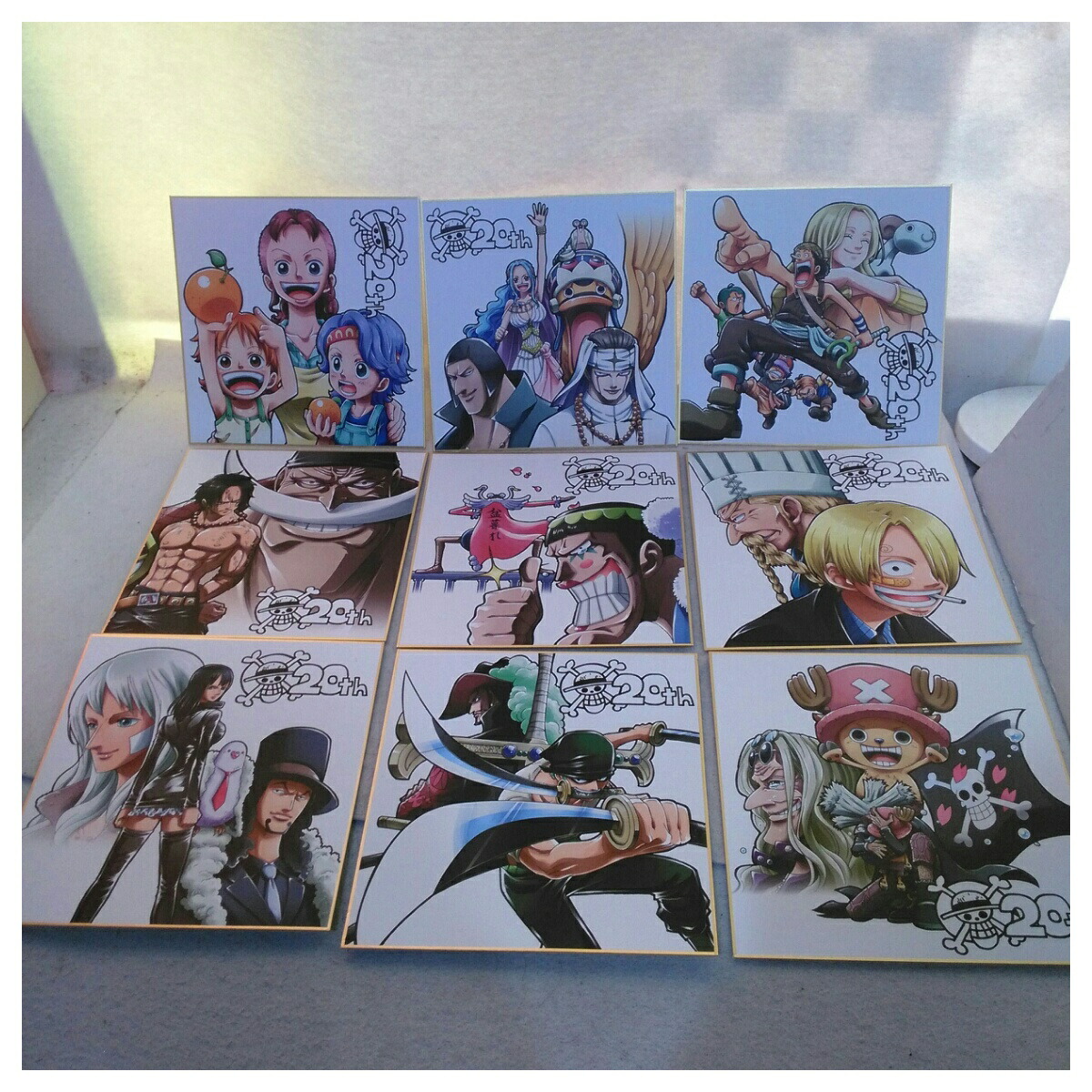 楽天市場】一番くじ ワンピース EX 雷鳴への忠誠 F賞 ビジュアル色紙