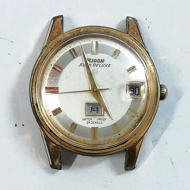 【中古】【送料無料】RICOH 1802 オートデラックス8 メンズ 自動巻き 21石★本体のみ※メール便でお送りします【代引き不可】 7,784円