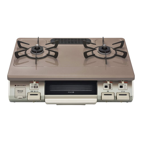 【中古】本体のみ リンナイ ガステーブル 左強火 LPガス用 エディオンオリジナルモデル RKGC654E7L-LP