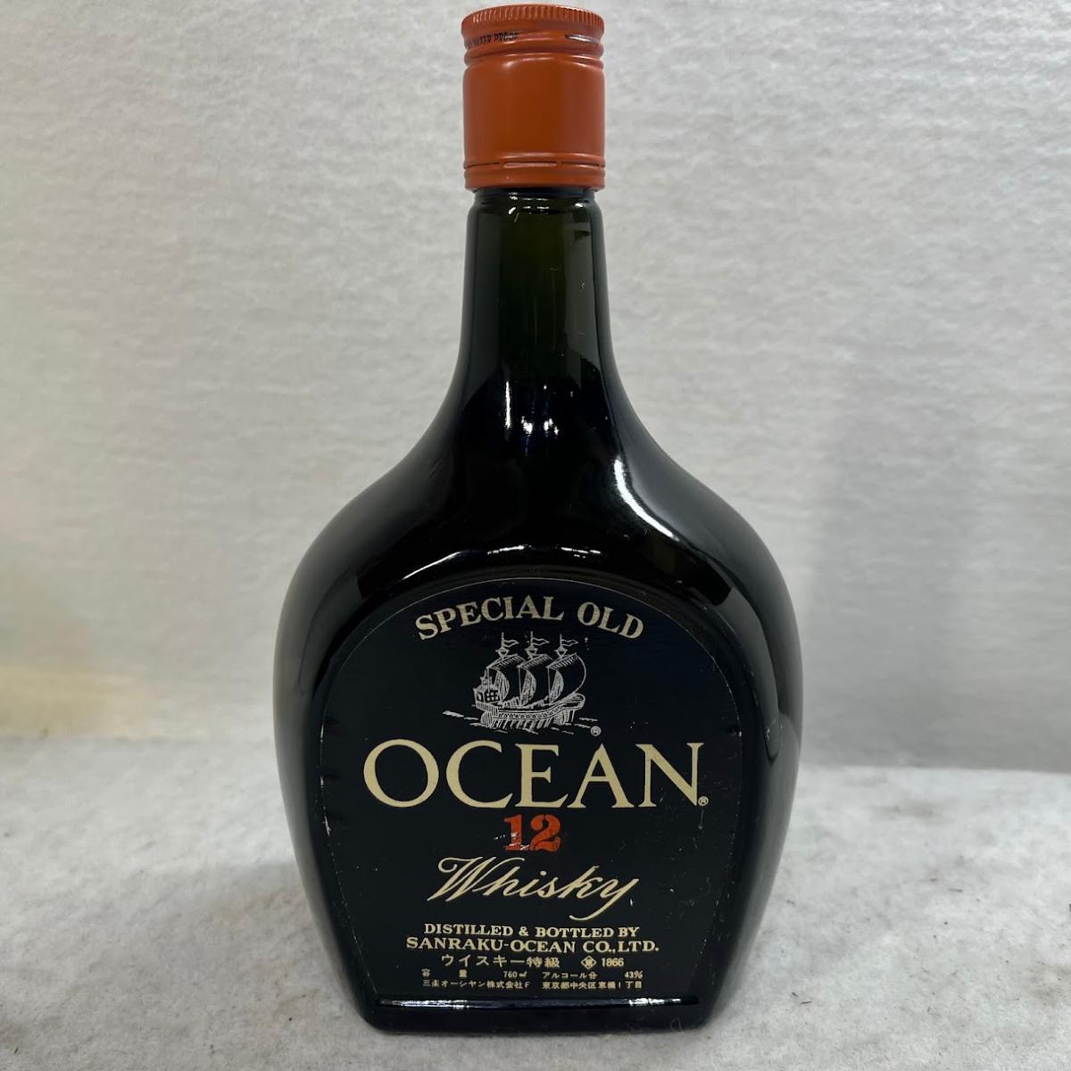 【未成年の飲酒は法律で禁じられています】三楽オーシャンスペシャルオールド12年 43度 760ml